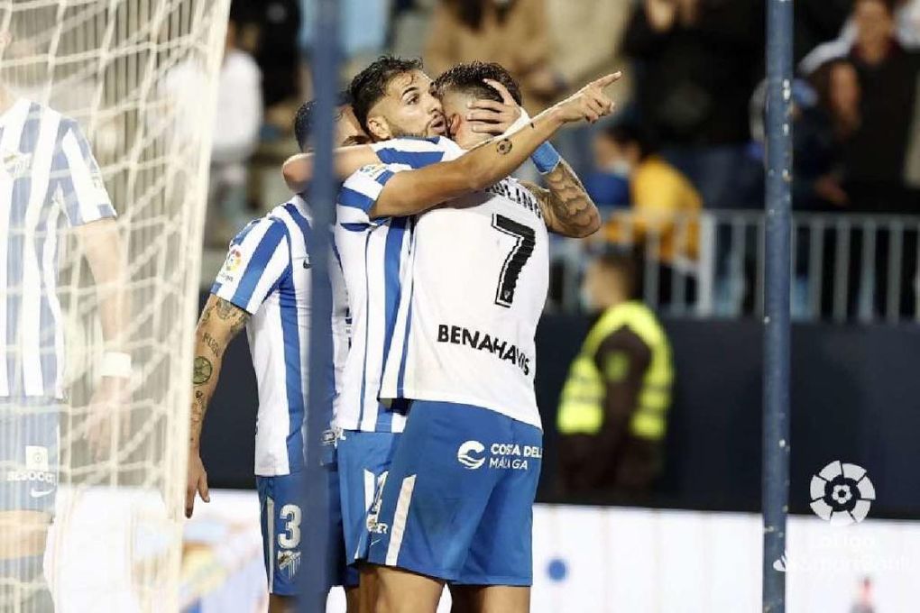 Málaga 2-1 Las Palmas: Antoñín y Sekou mantienen La Rosaleda inexpugnable