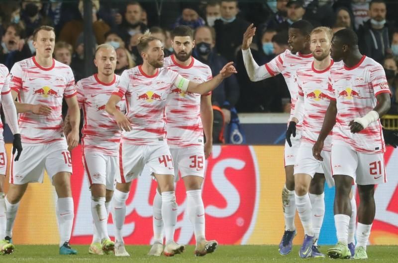 0-5. El Leipzig golea al Brujas y ambos dicen adiós a la "Champions"
