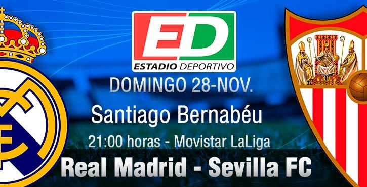 Real Madrid - Sevilla FC: Aspirando a todo (Previa y posibles onces)