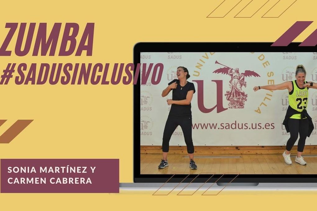 Clases colectivas on-line de zumba inclusivas