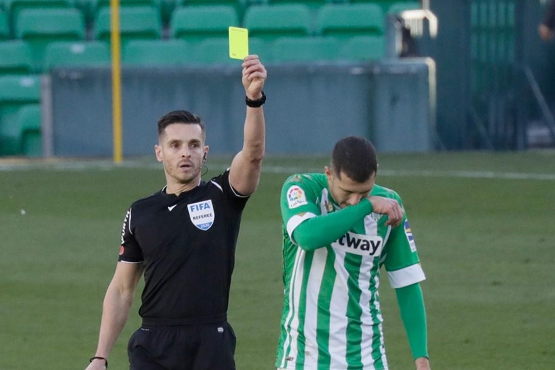 Cambian el árbitro del Betis por uno con el que nunca ganó en Copa