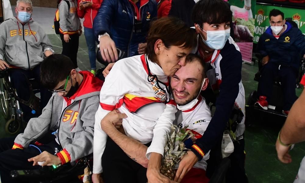 La final de equipos y parejas mixtas del Europeo de Boccia supuso otra medalla para España
