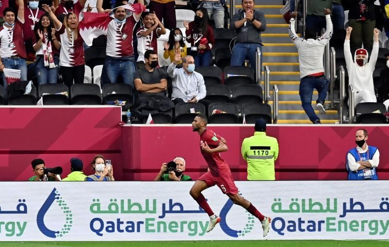 Copa Árabe, test del mundial, arranca con victoria de Catar, Túnez y Emiratos
