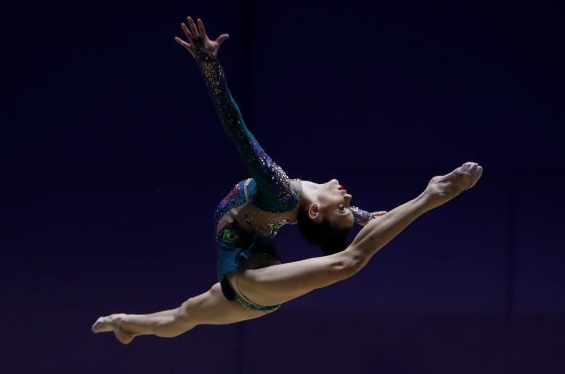 Brasil marca el ritmo en la gimnasia rítmica de los Panamericanos Junior