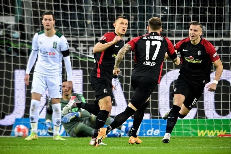 El Friburgo destroza a domicilio al Borussia Monchengladbach