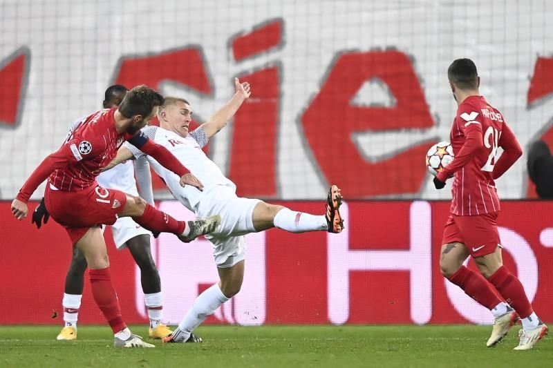 1-0. Al Sevilla se le apaga la luz en Salzburgo