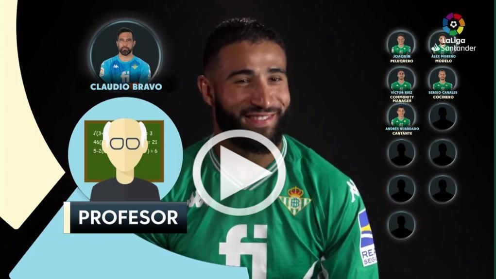 Fekir se atreve a clasificar entre risas al vestuario del Betis