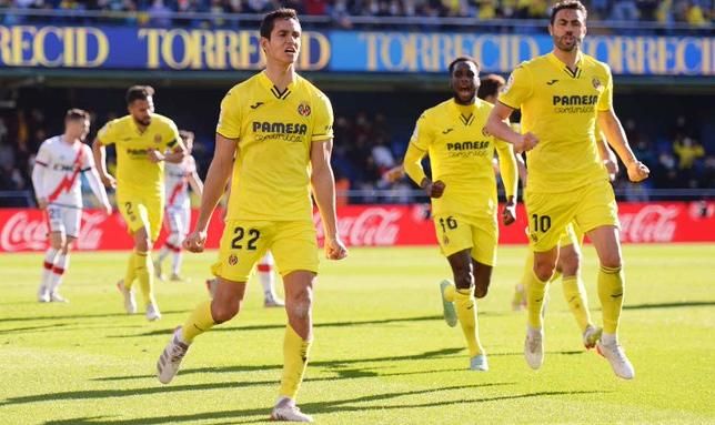 2-0. El Villarreal recupera pulso en la Liga ante un Rayo sin polvora