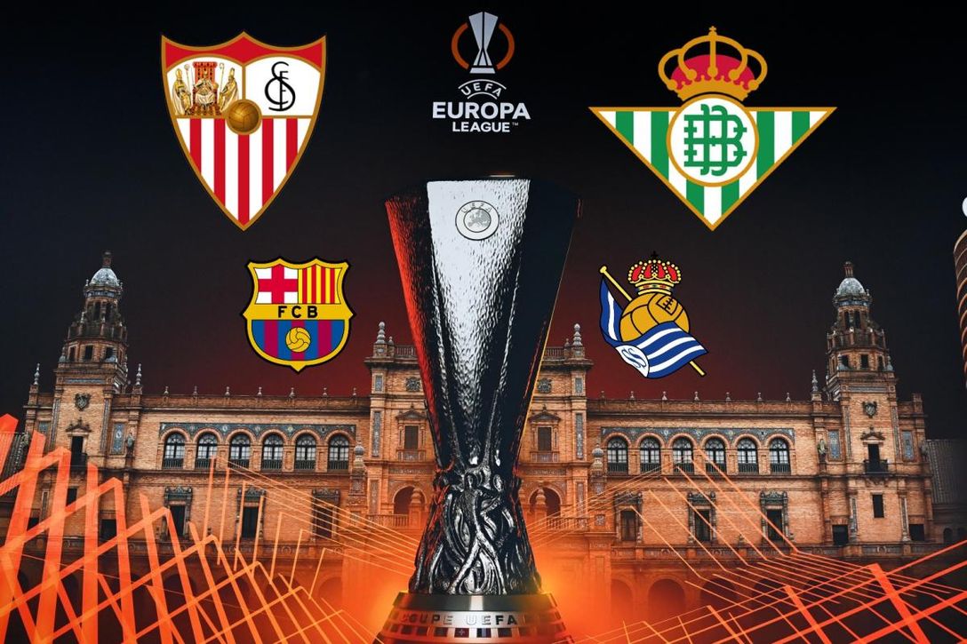 Suerte dispar para Sevilla, Betis, Barça y Real Sociedad en la Europa League; lío histórico en el sorteo de la Champions