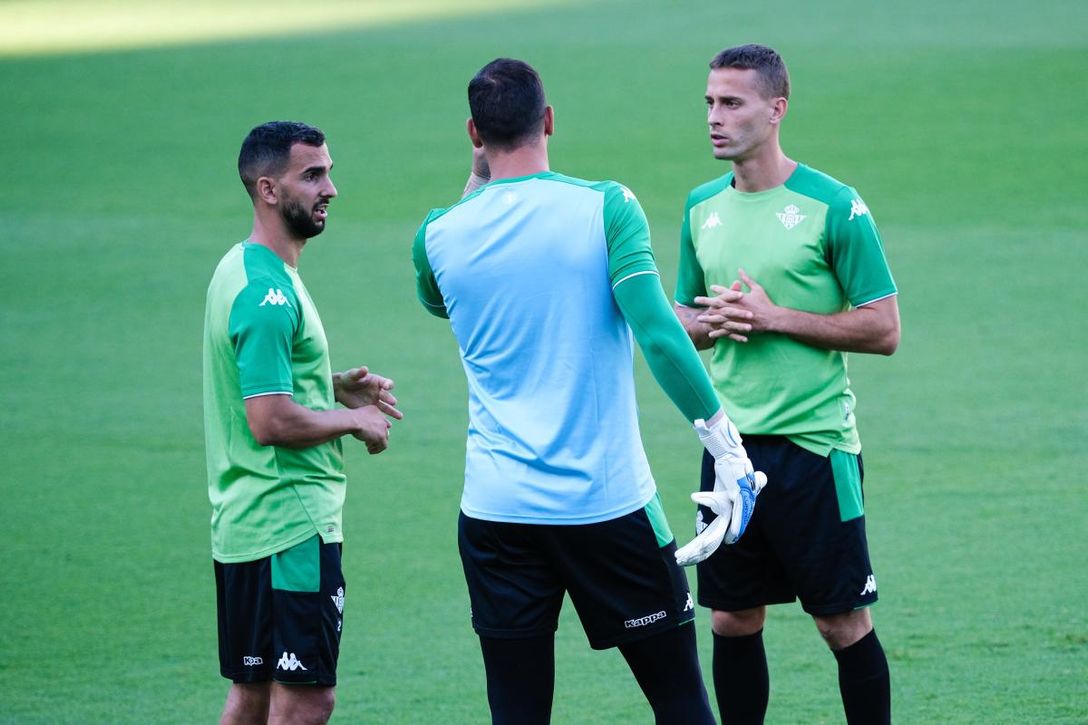 Una baja sensible en el entrenamiento de Betis a dos días del duelo de Copa del Rey