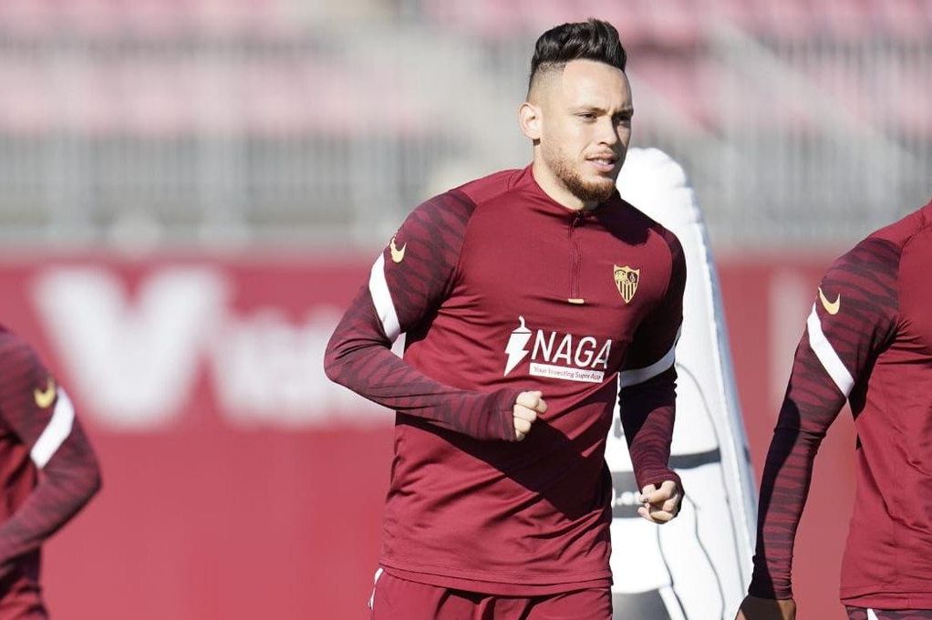 Dos buenas noticias en el entrenamiento del Sevilla FC