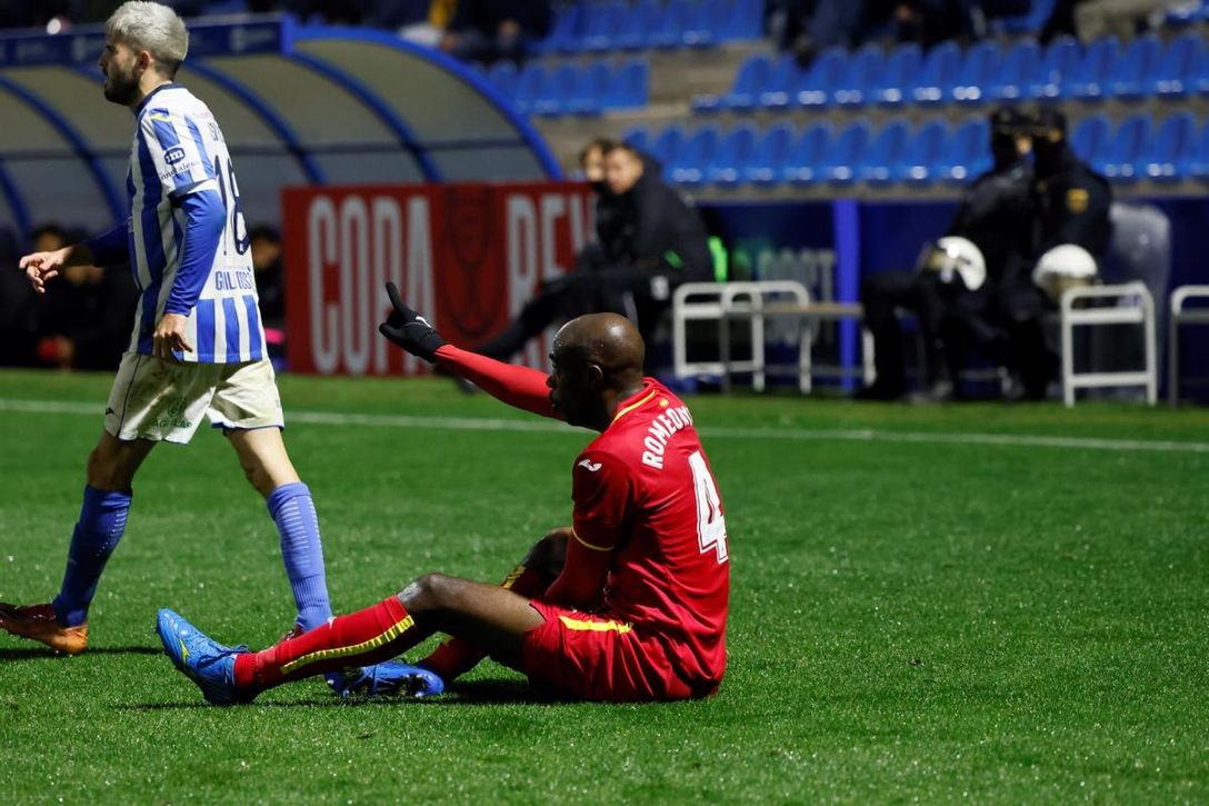 5-0. El Getafe cae a plomo ante el Atlético Baleares