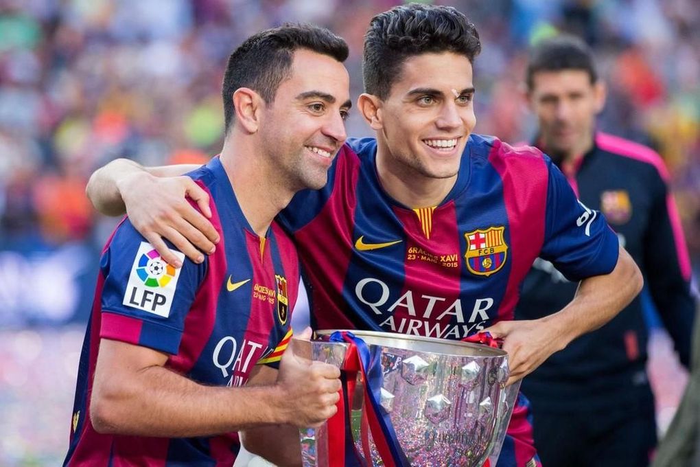 El partidazo de Bartra en el último Barcelona-Betis conquista a Xavi