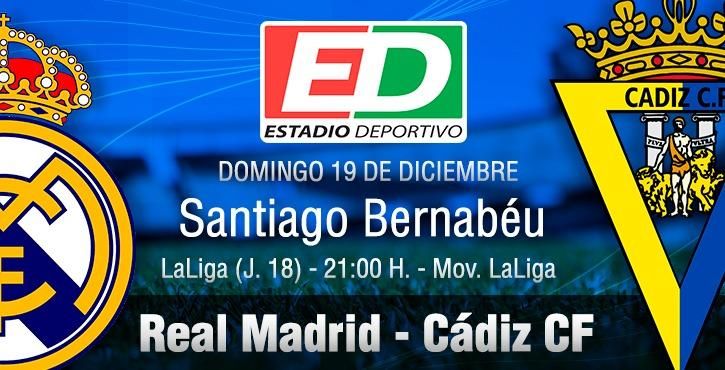 Real Madrid - Cádiz: David contra Goliat (previa, datos, alineaciones probables)