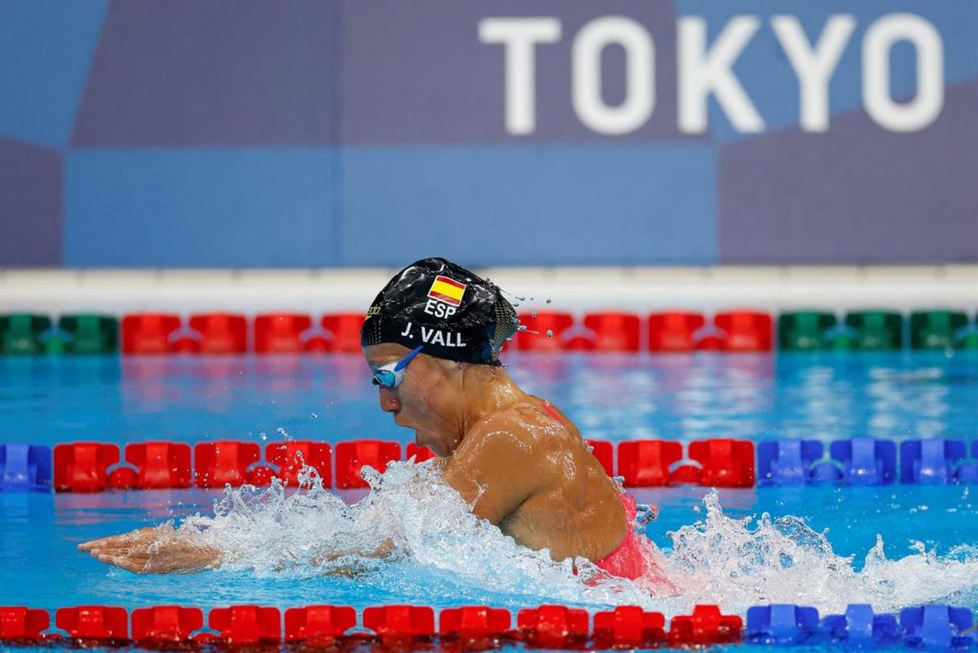 Jessica Vall, a semifinales en los 100 braza