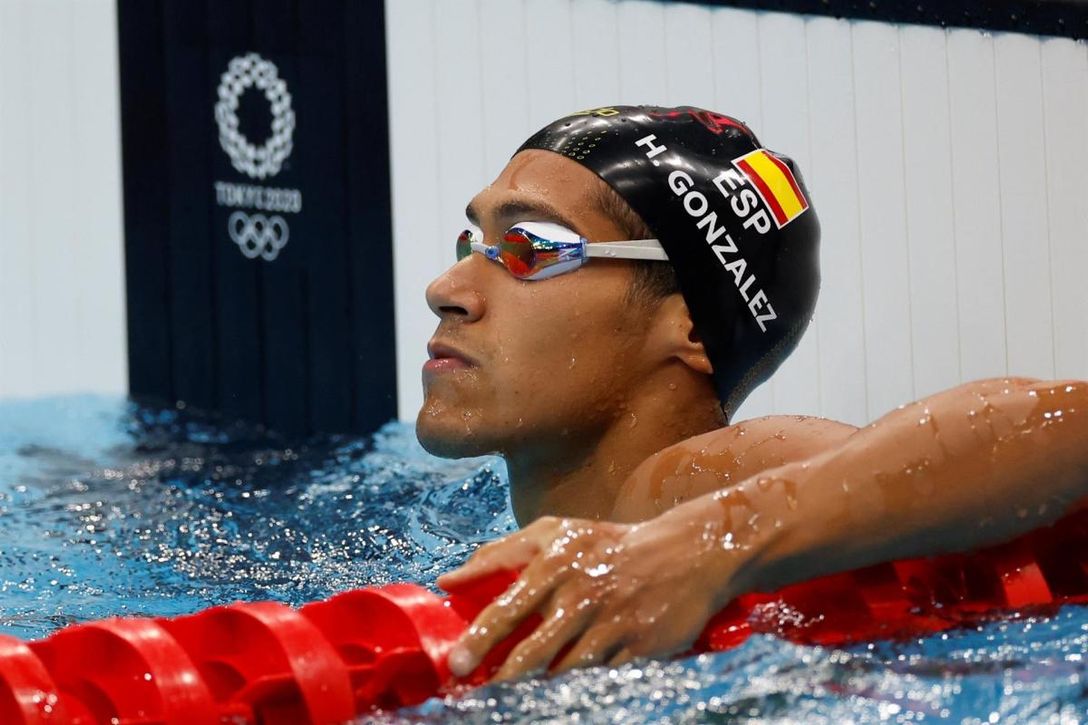 Hugo González se queda a las puertas de la final en 200 espalda