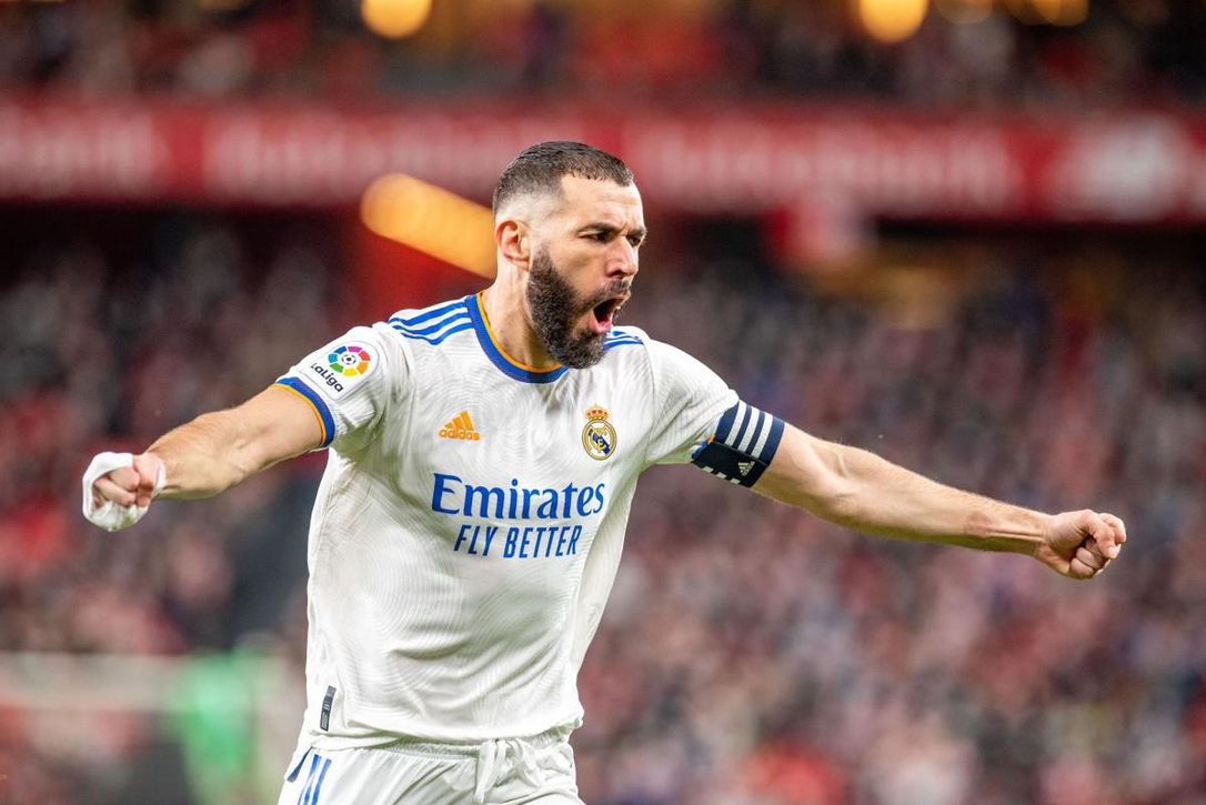 1-2. Benzema fortalece en San Mamés el liderato del Real Madrid