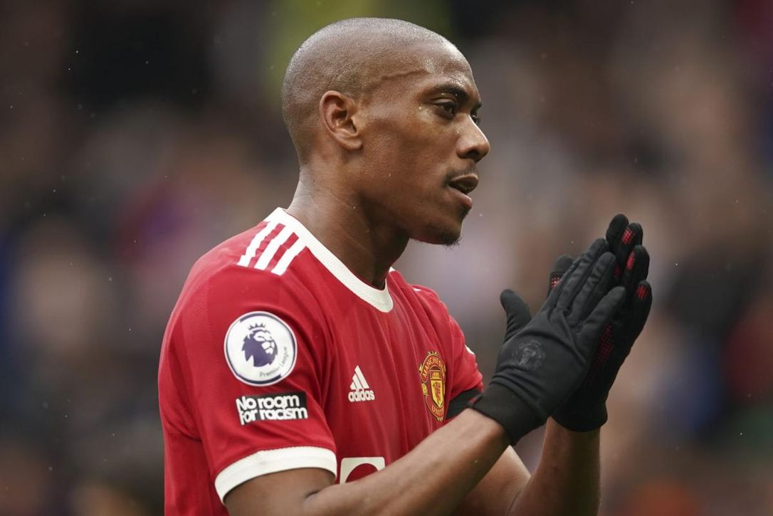 Los números de Anthony Martial en el Manchester United