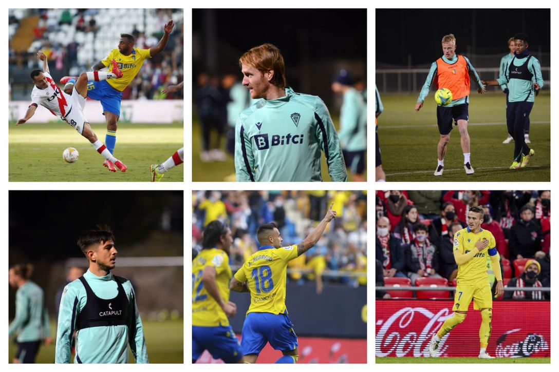 Los jugadores del Cádiz que pueden negociar con cualquier club a partir del 1 de enero