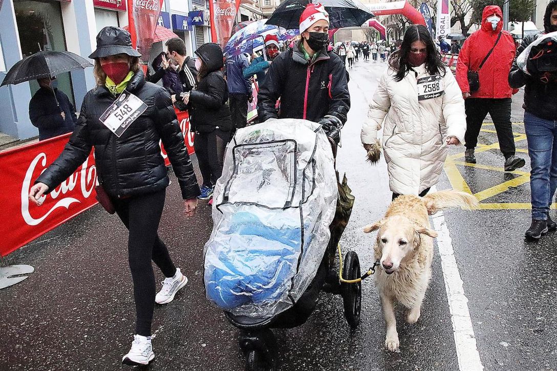 Alicia Álvarez y Álex Martínez, ganadores de la San Silvestre de León