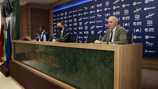 El Málaga aprueba un presupuesto de 15,3 millones para la 21/22