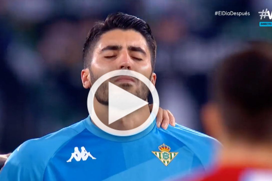 El partido más difícil de Rui Silva, sus palabras y el cariño de propios y ajenos