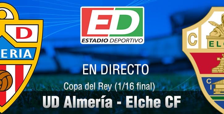 Almería 1 - 2 Elche: una primera parte mágica no fue suficiente