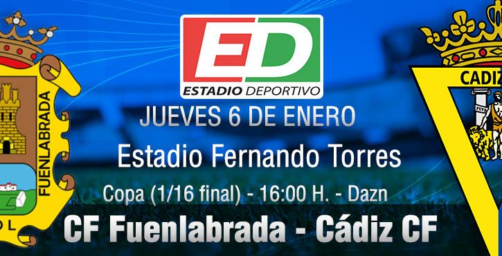 Fuenlabrada y Cádiz, a sanar sus heridas ligueras en la Copa del Rey