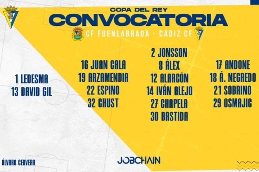 Una lista plagada de bajas y con sólo 17 hombres para medirse al Fuenlabrada