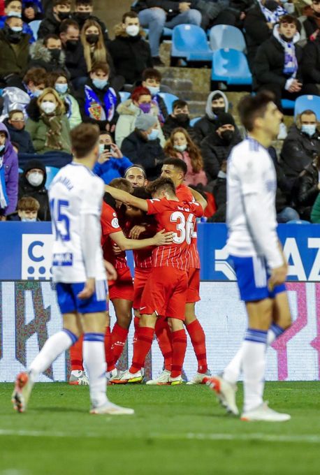 0-2. El Sevilla hace valer su efectividad en La Romareda