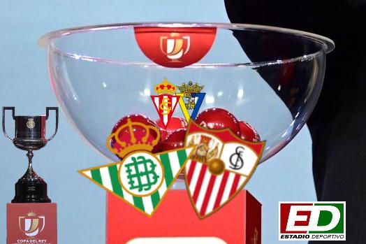 Derbi Betis-Sevilla en los octavos de final de la Copa del Rey; el Cádiz viajará a Gijón