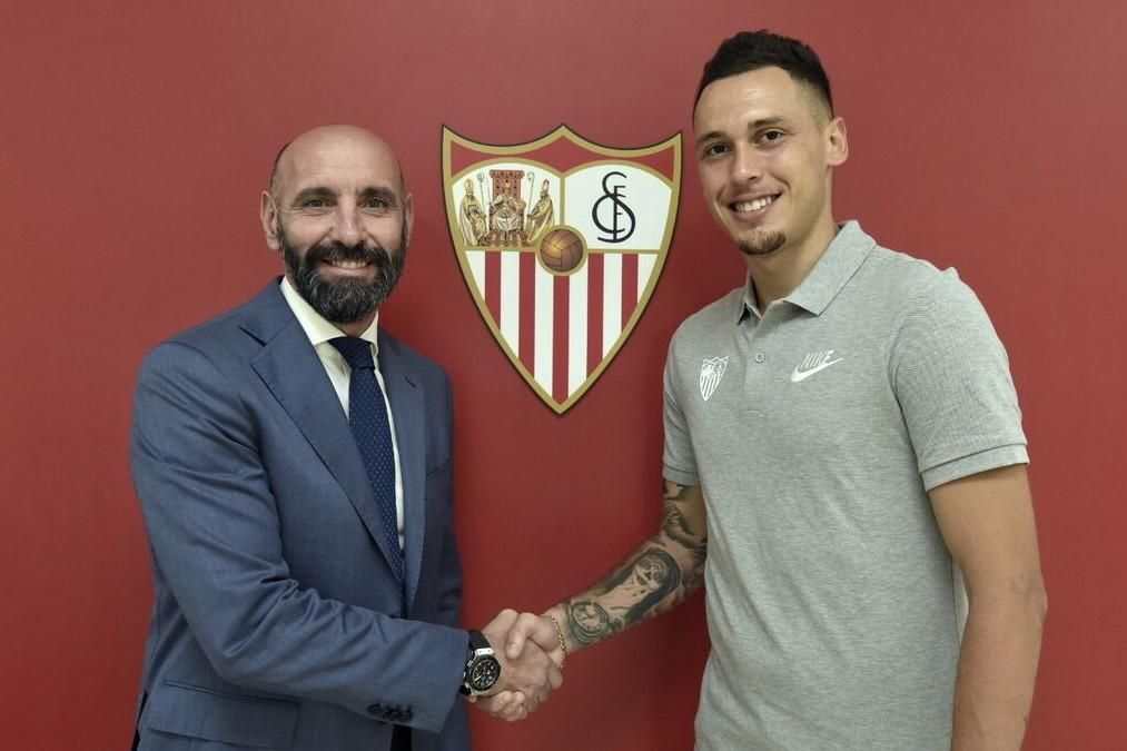 El mejor Ocampos ha vuelto y Monchi ya le tiene preparado un premio