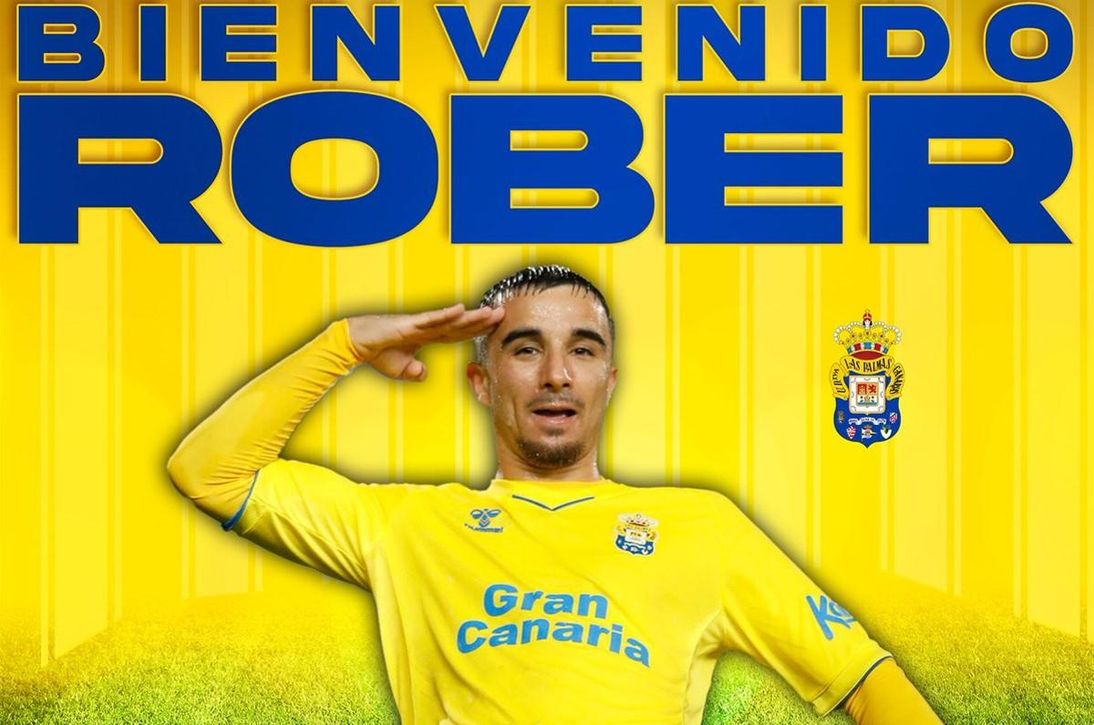 Oficial: Rober aterriza en Las Palmas