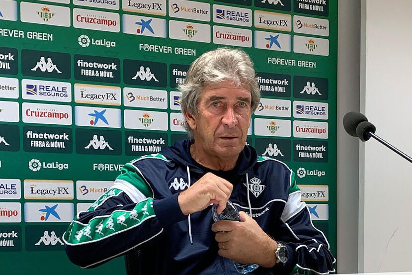 Pellegrini desvela el lema del Betis y el plan para incomodar al Sevilla y poder ganar su primer derbi