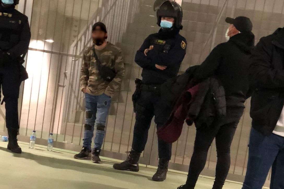 En busca del autor de la agresión a Jordán; el Betis espera que sirva de atenuante y remarca que quería jugar