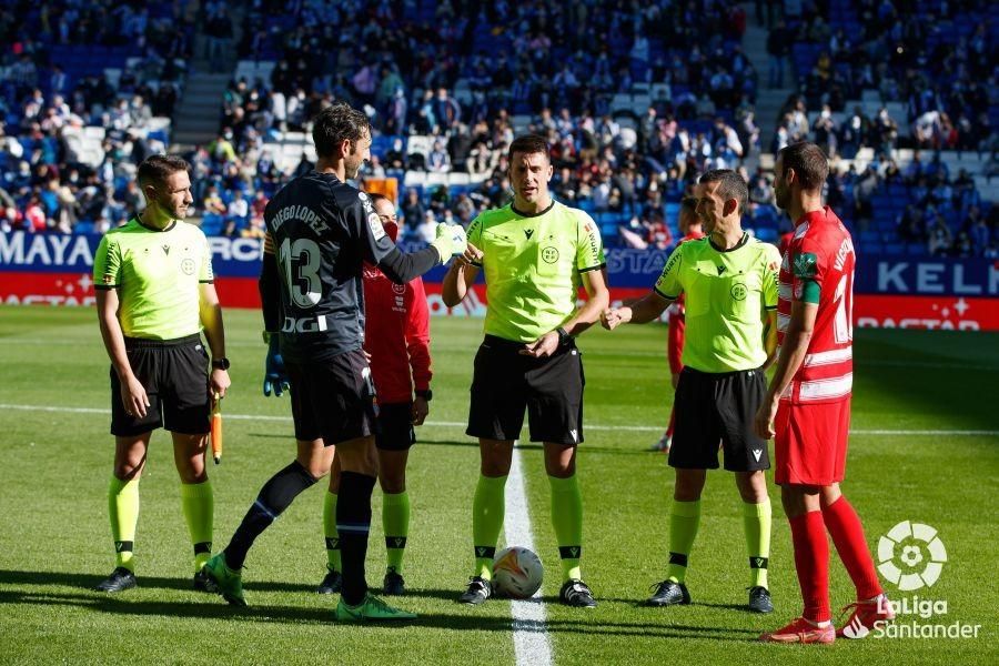 Diez partidos y cinco expulsiones: el historial del Granada con Díaz de Mera Escuderos