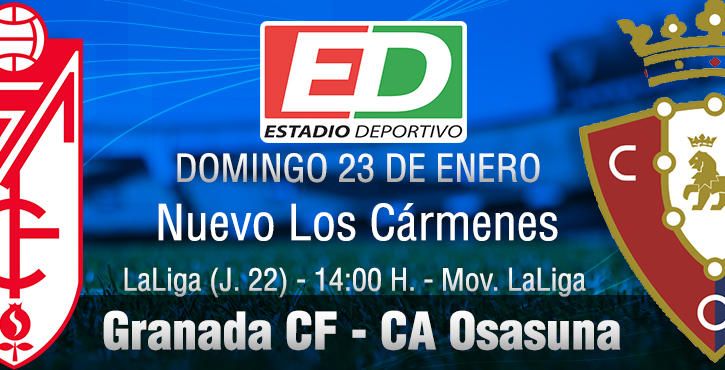 Granada-Osasuna: Objetivo común en Los Cármenes (previa y alineaciones probables)