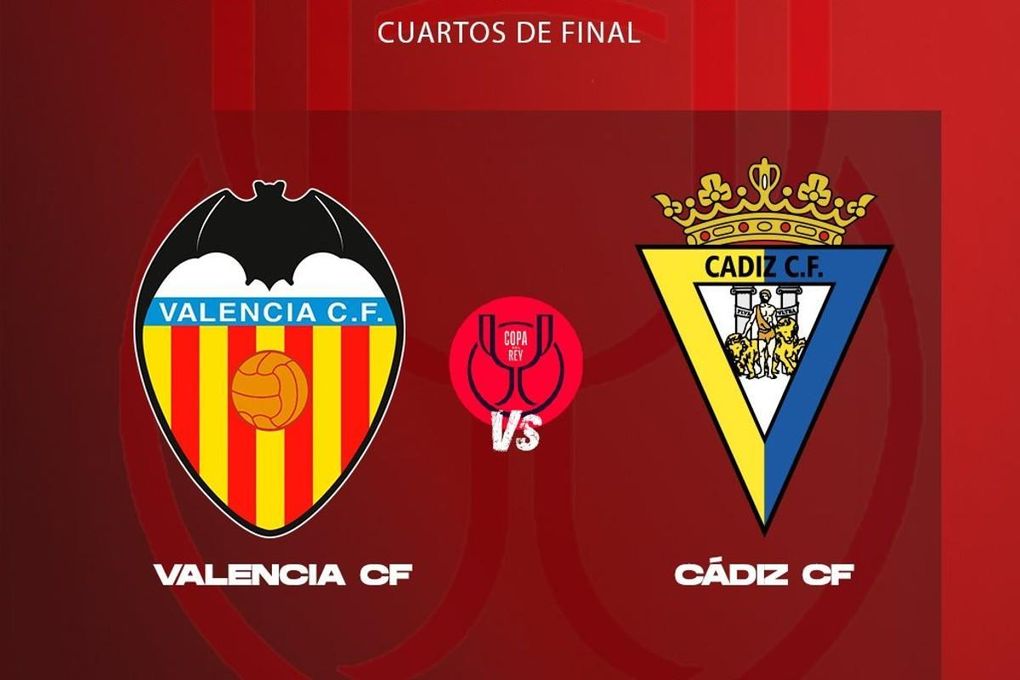 Dónde ver en TV y online el Valencia-Cádiz de Copa del Rey: fecha y horario