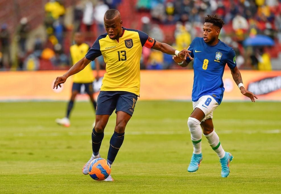 El ecuatoriano Enner Valencia califica de muy bueno el empate ante Brasil