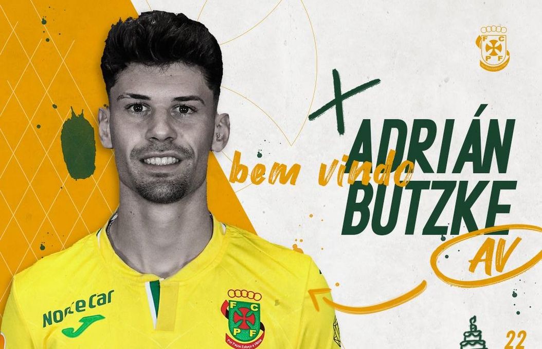 El delantero Adri Butzke, cedido al Paços portugués