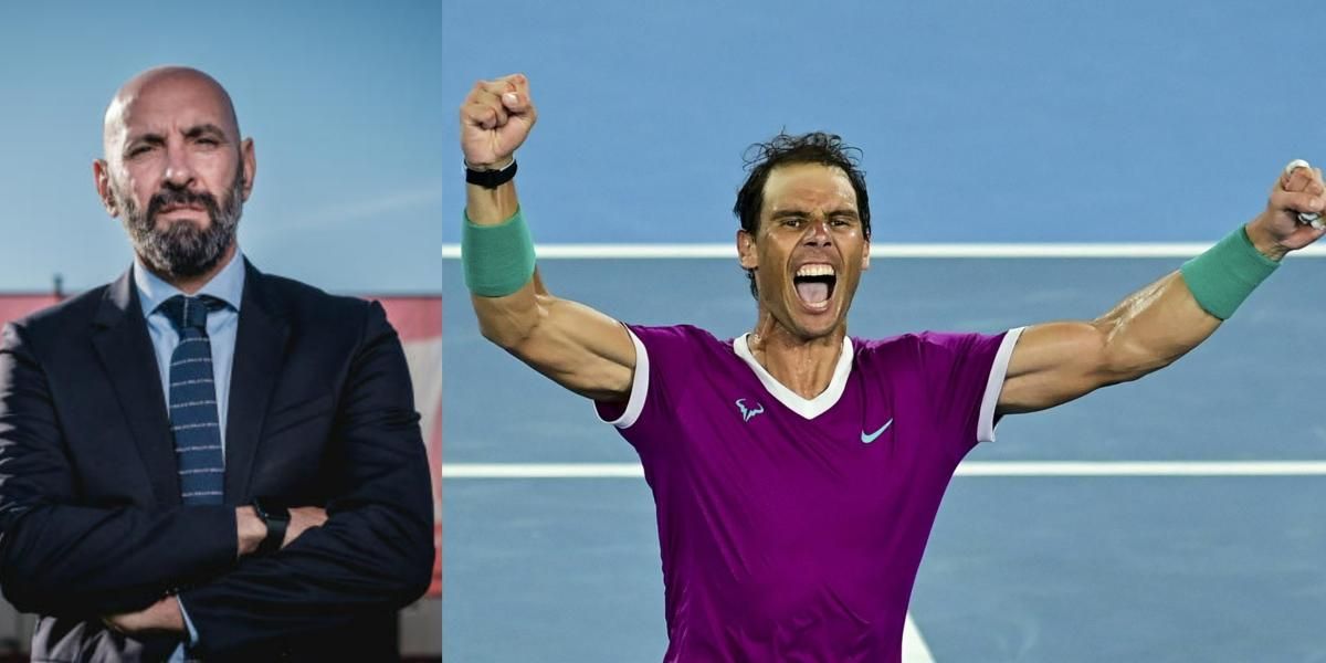 Monchi se rinde a Nadal: "El mejor deportista de nuestra historia"
