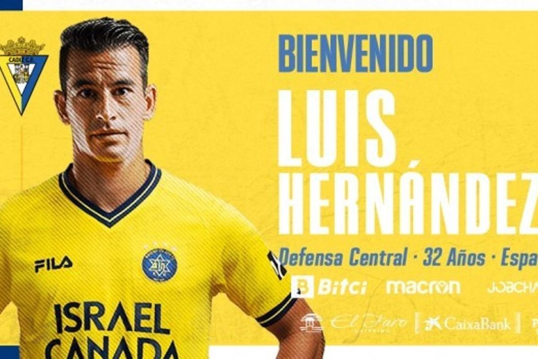 Luis Hernández refuerza la defensa del Cádiz