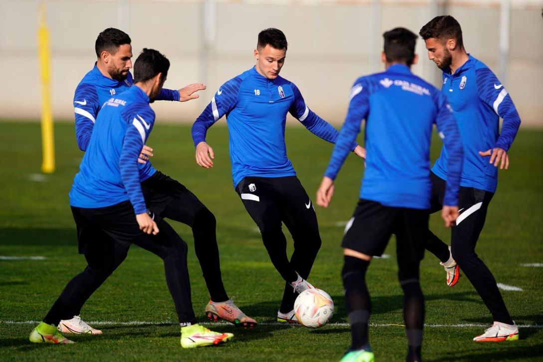 Petrovic ya trabaja como uno más en el Granada