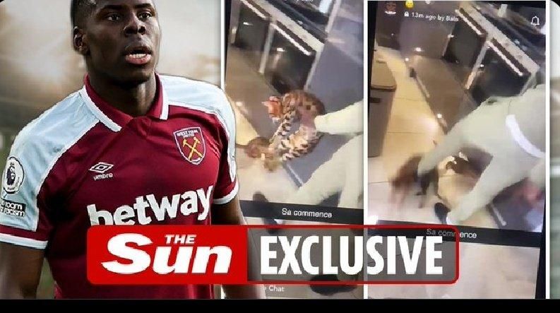 ¡Escándalo en Inglaterra! El video de Kurt Zouma donde maltrata a sus gatos puede costarle caro