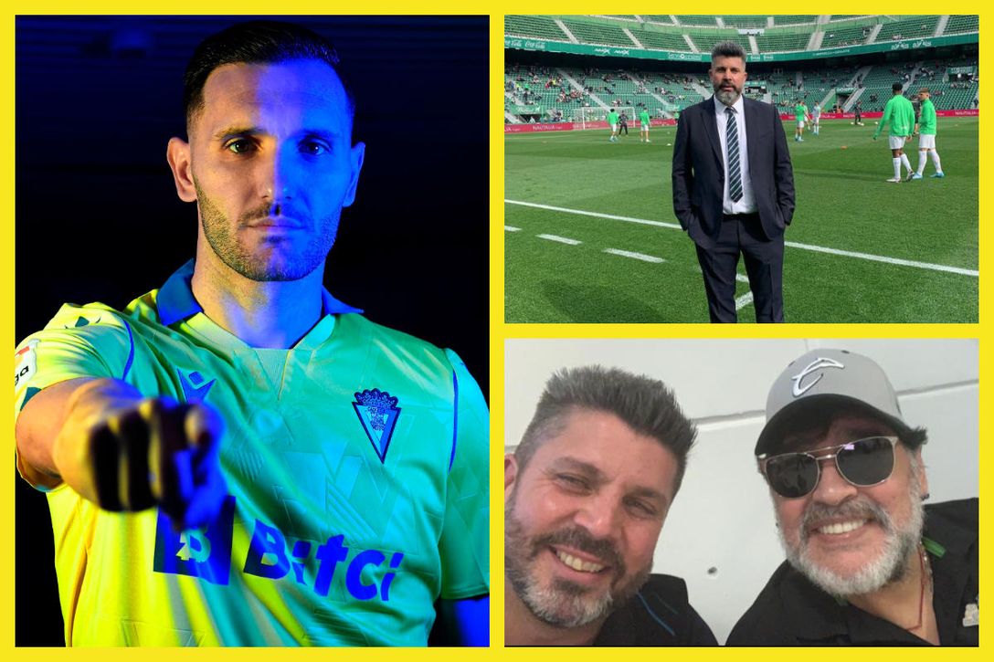 De trabajar en un chino y regentar un videoclub a ser agente de Maradona y dueño de un club; Lucas Pérez, su última gran operación