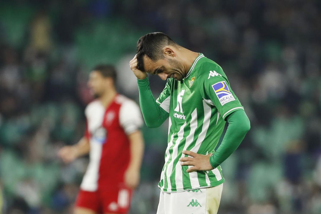 Juanmi no entrena con el grupo a dos días del Levante