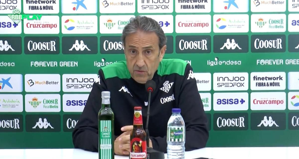 Casimiro: "No quiero enterrar al equipo; lo tengo que levantar"