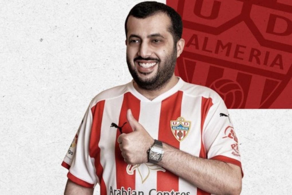 El jeque del Almería quiere fichar a Messi de aquí a cinco años