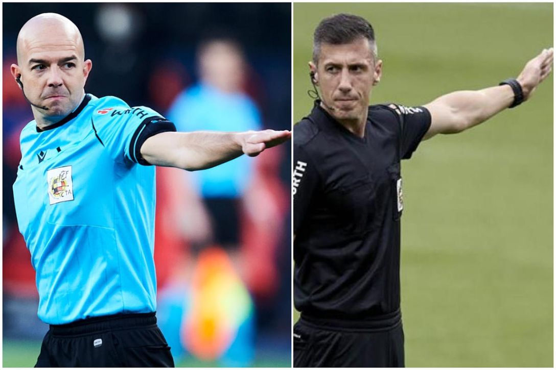 Los árbitros para la jornada 25 de LaLiga, con designaciones muy desfavorables para Sevilla y Betis