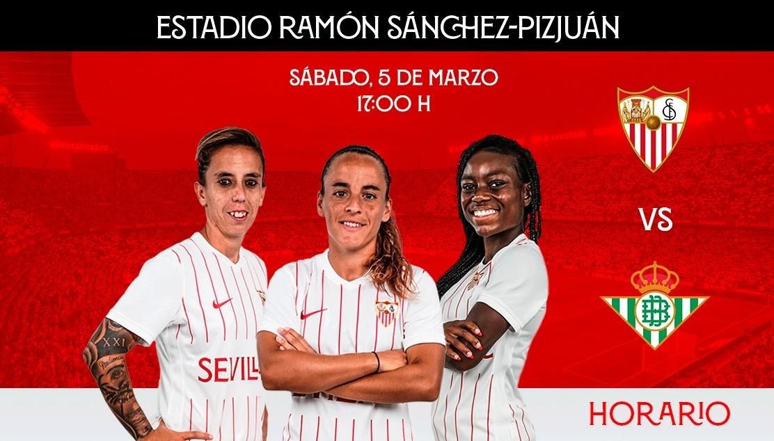 El derbi femenino Sevilla-Betis se jugará en el Sánchez-Pizjuán